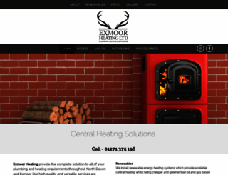 exmoorheating.co.uk screenshot