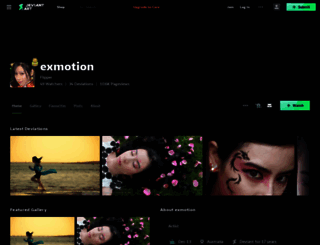 exmotion.deviantart.com screenshot