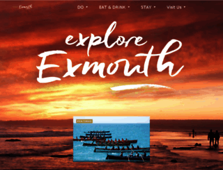 exmouth-guide.co.uk screenshot