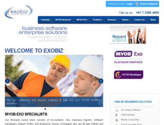 exobiz.com screenshot