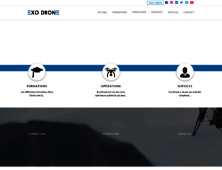 exodrone.com screenshot
