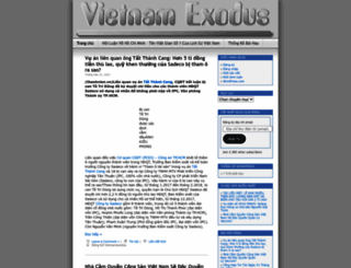 exodusforvietnam.wordpress.com screenshot