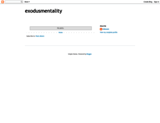 exodusmentality.blogspot.com screenshot