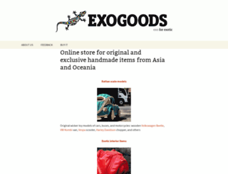 exogoods.com screenshot