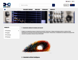 exoligent.com screenshot