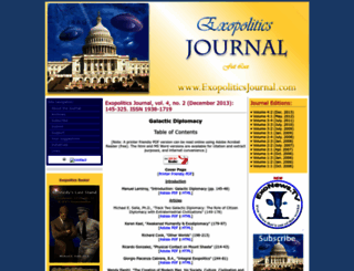 exopoliticsjournal.com screenshot