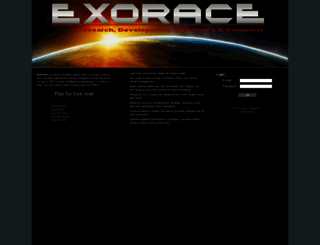 exorace.com screenshot