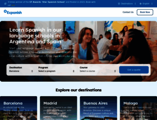 expanish.com screenshot