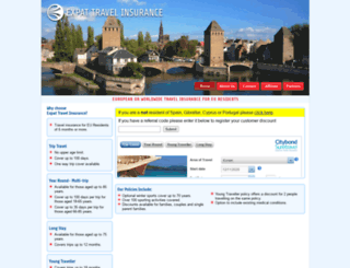 expat-travel-insurance.co screenshot