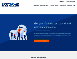 expatax.nl screenshot