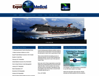 expatglobalmedical.com screenshot
