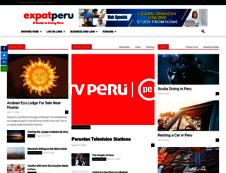 expatperu.com screenshot