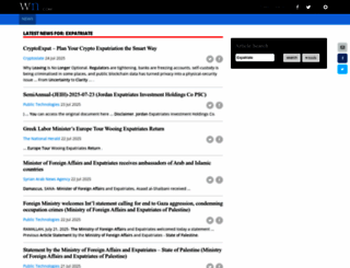 expatriate.com screenshot