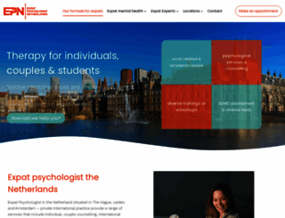expatspsychologist.com screenshot