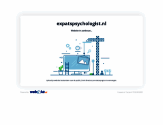 expatspsychologist.nl screenshot
