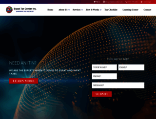 expattaxcenter.com screenshot