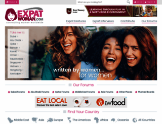 expatwoman.com screenshot