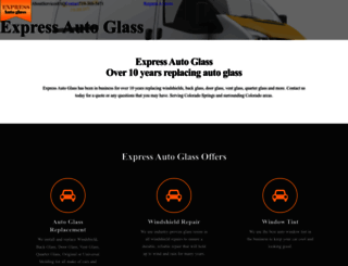 expautoglass.com screenshot