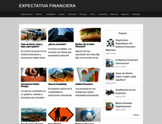 expectativafinanciera.com screenshot