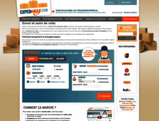 expedeasy.com screenshot