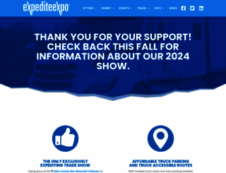expediteexpo.com screenshot