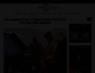 expeditionportal.com screenshot