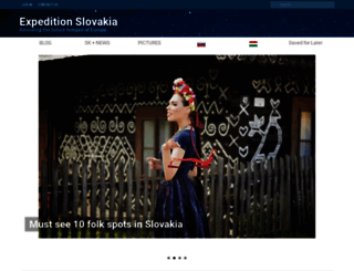expeditionslovakia.com screenshot