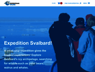 expeditionsonline.com screenshot