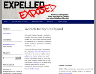 expelledexposed.com screenshot