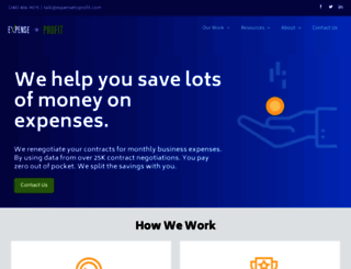 expensetoprofit.com screenshot