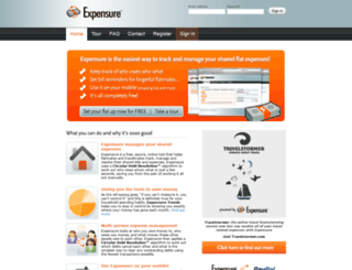 expensure.com screenshot