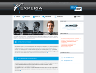 experia.com screenshot