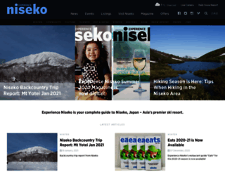 experienceniseko.com screenshot