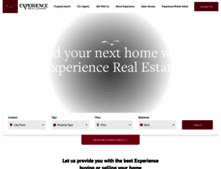 experiencerealestateri.com screenshot