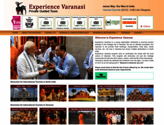 experiencevaranasi.com screenshot