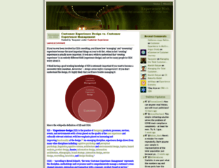experienceweb.wordpress.com screenshot