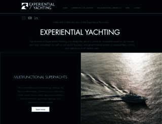 experiential-yachting.com screenshot
