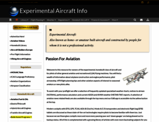 experimentalaircraft.info screenshot
