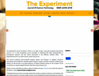 experimentjournal.com screenshot