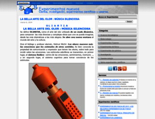 experimentosnuevos.com screenshot