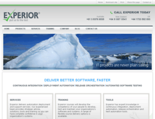 experior.com.au screenshot