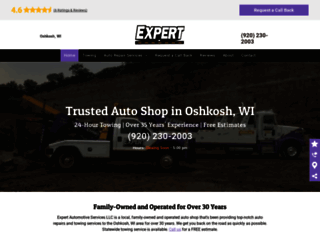 expertautomotiveservices.com screenshot