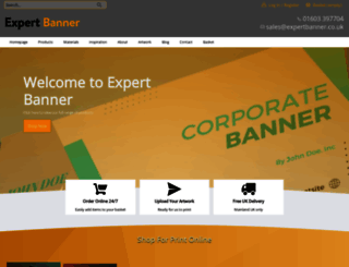 expertbanner.co.uk screenshot
