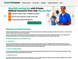 expertcompare.co.uk screenshot