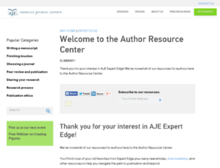 expertedge.aje.com screenshot