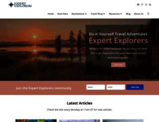 expertexplorers.com screenshot