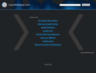 expertinbeauty.com screenshot