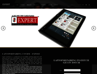 expertinstitute.co.in screenshot
