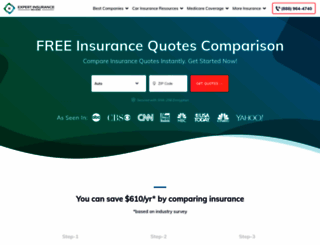 expertinsurancereviews.com screenshot
