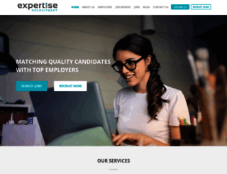 expertiserecruitment.com screenshot